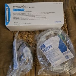 Lot Of 60 Doses-Albuterol Sulfate Inhalation Solution Kit.2- 30 Dose Packs